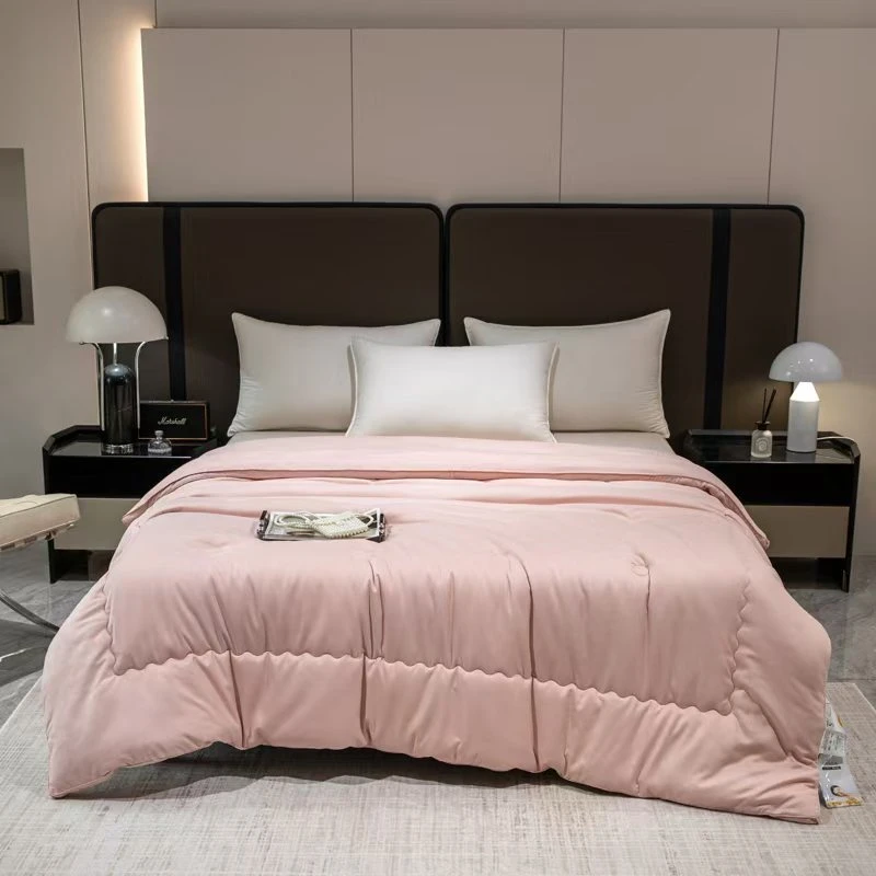 云朵云柔压花大豆软芯冬被柔软亲肤