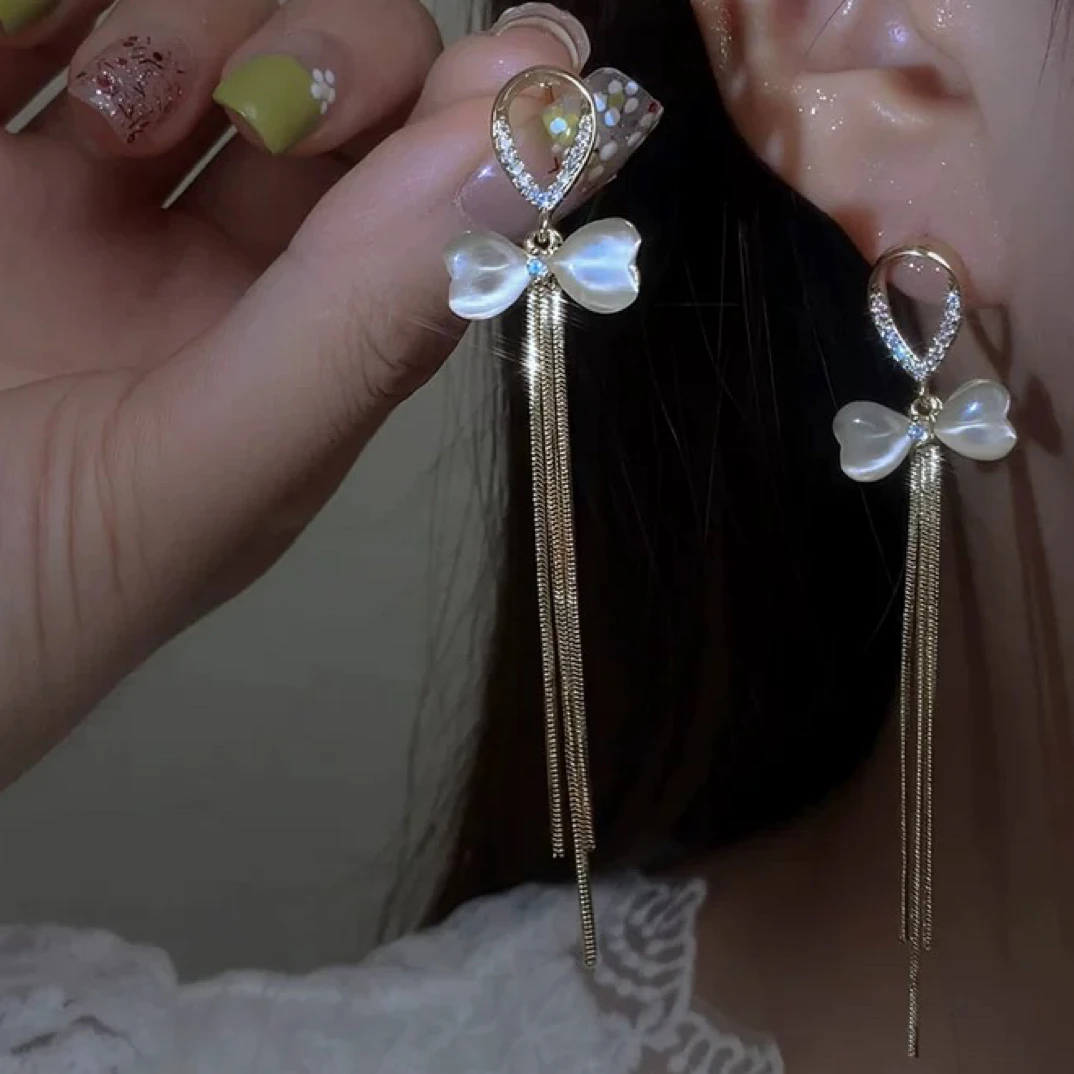 铜合金耳饰 【V20】气质轻奢百搭简约简约优雅精致网红设计师耳环