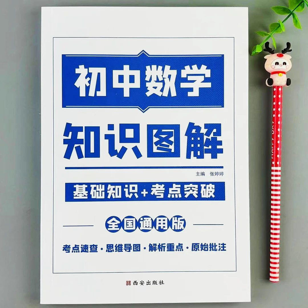初中数学知识图解大全基础知识考点突破全国通用版解析重点归纳书