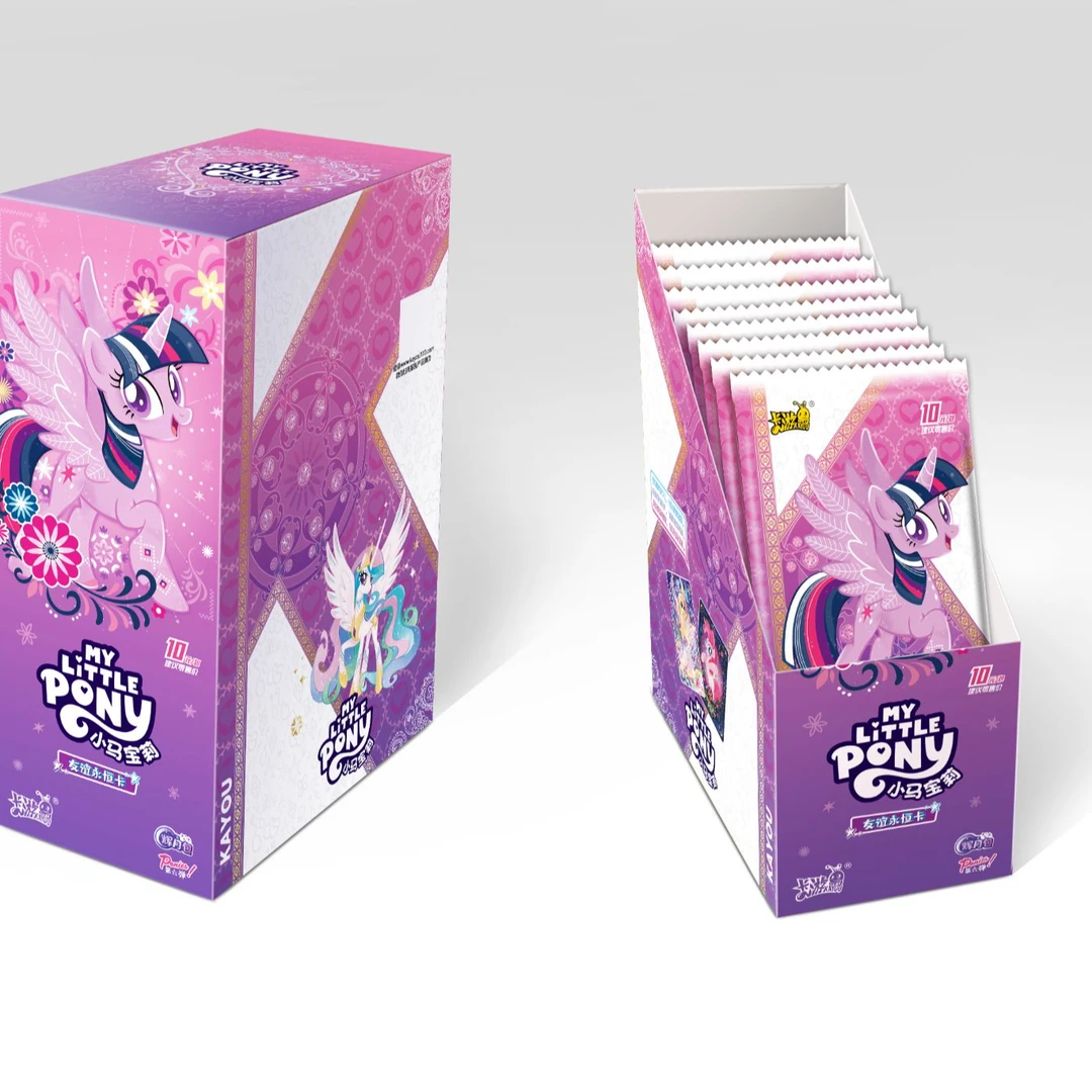 卡游【小胃王ur+3，无限续】小马宝莉辉月包六弹-收藏盲盒卡牌（代拆）