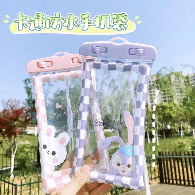 手机防水袋可触屏密封袋漂流气囊手机套能水下拍照潜水游泳装备