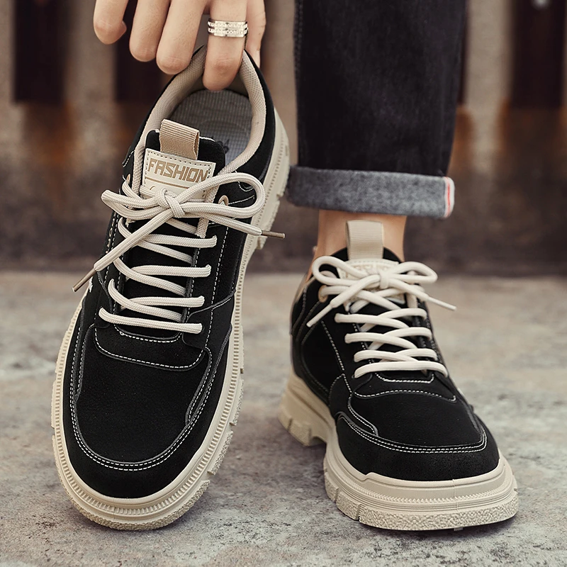 耐克百搭劳保男鞋2023新款秋季低帮运动马丁鞋男士户外防滑工装鞋