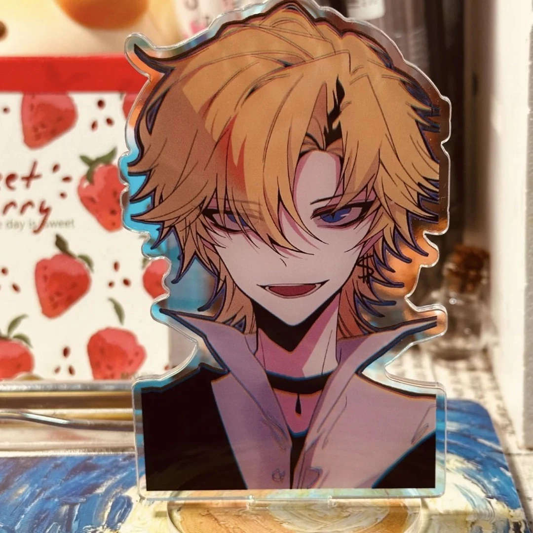 CH国拟五常瓷俄法美英动漫同人手绘高颜值立牌装饰摆件 邮票挂件