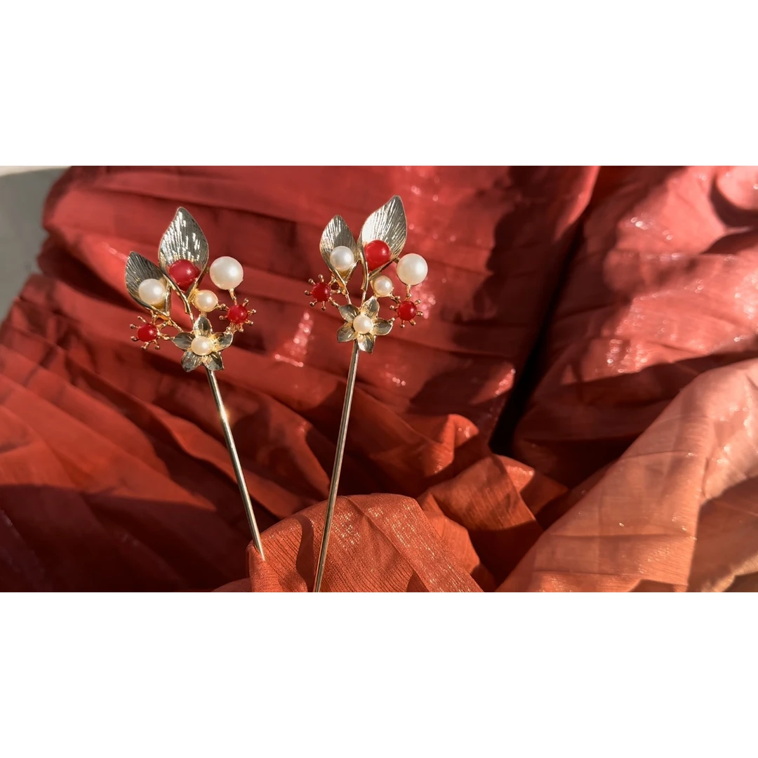 【现货】花开富贵_唐风古装汉服发饰富贵华丽簪