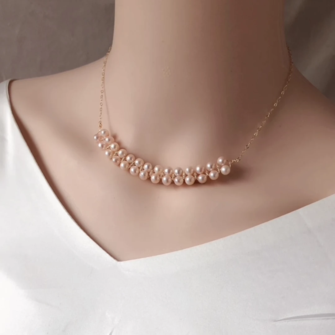 非金属项链 可调节弧度和长度遮疤项链