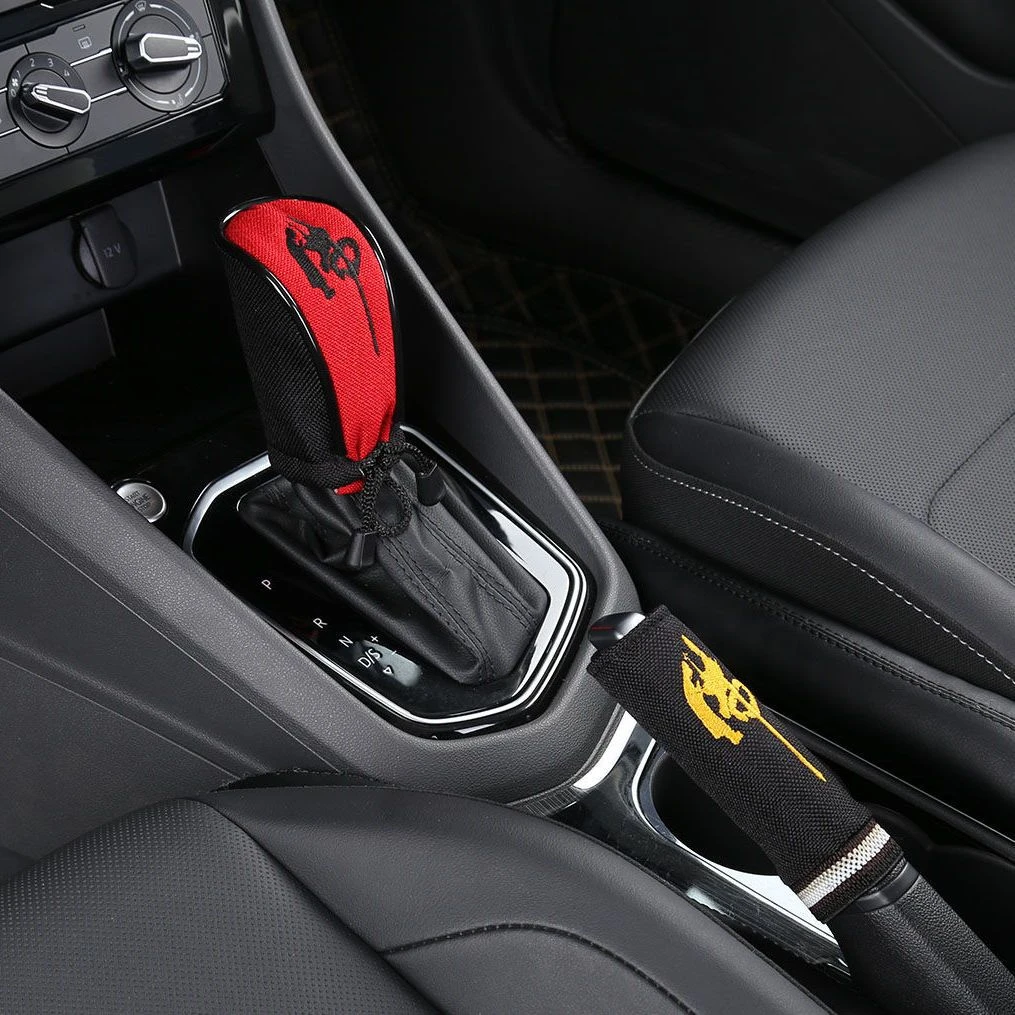 汽车排挡套通用型档把套自动手动档位套挂挡杆套手刹套保护套内饰