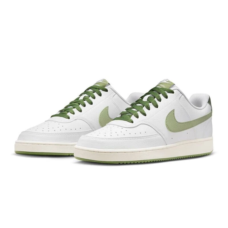 Nike耐克男鞋Court Vision白绿低帮透气轻便休闲板鞋FJ5480-100