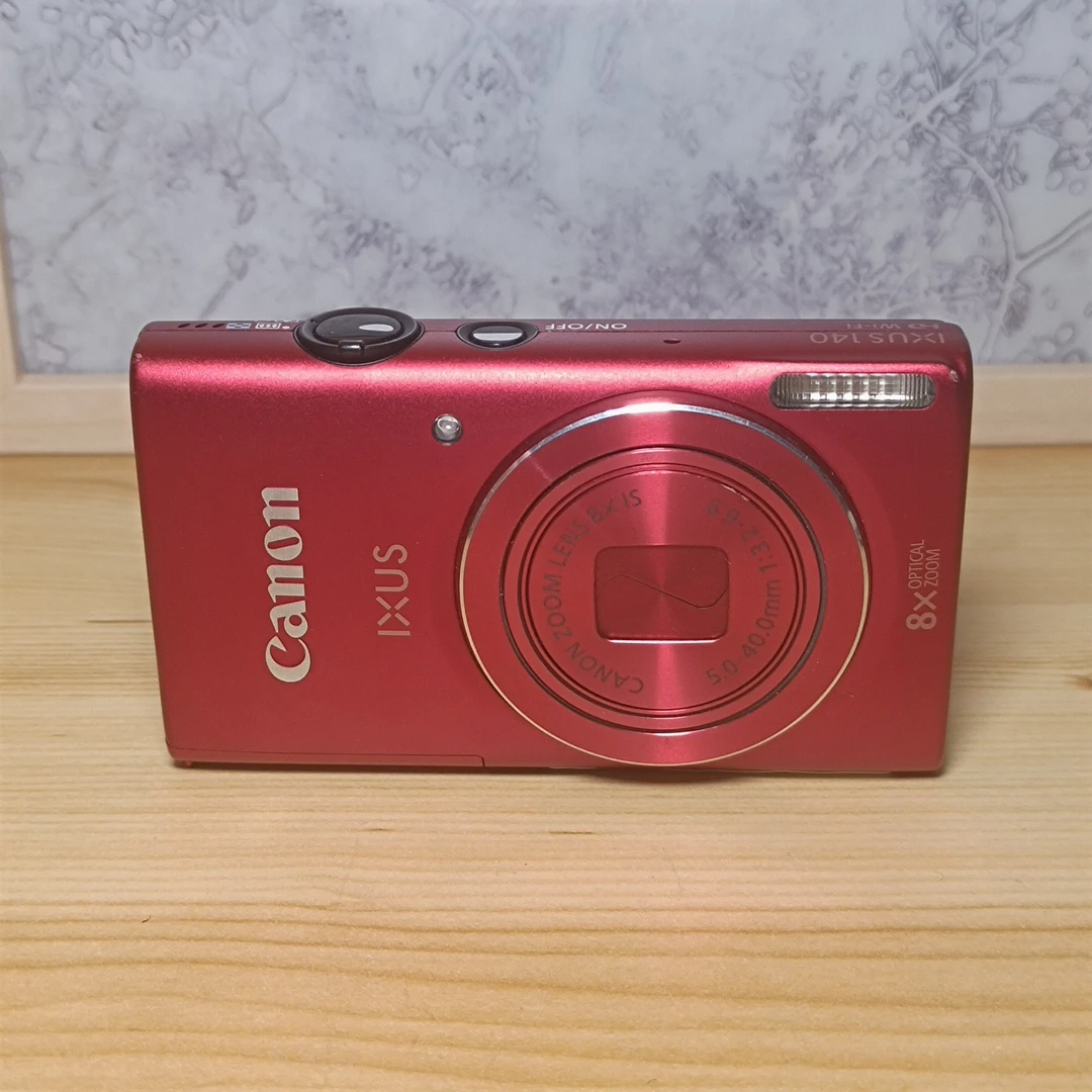 90新 Canon/佳能 ixus140直开闪光人像很有冷白感ccd相机101150