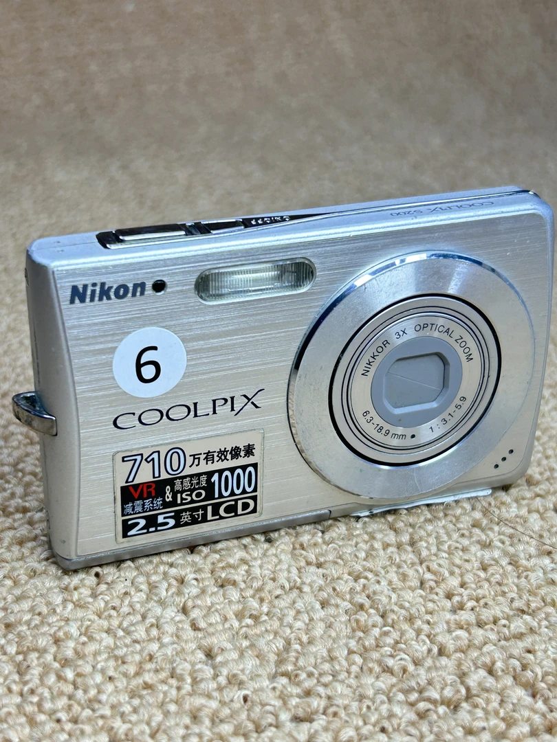 90新 Nikon/尼康 S200出图有质感，色彩还原CCD相机101260