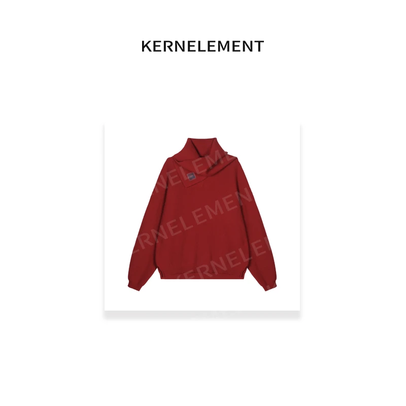 KE【新年限定sweater】V领针织套头毛衣23120
