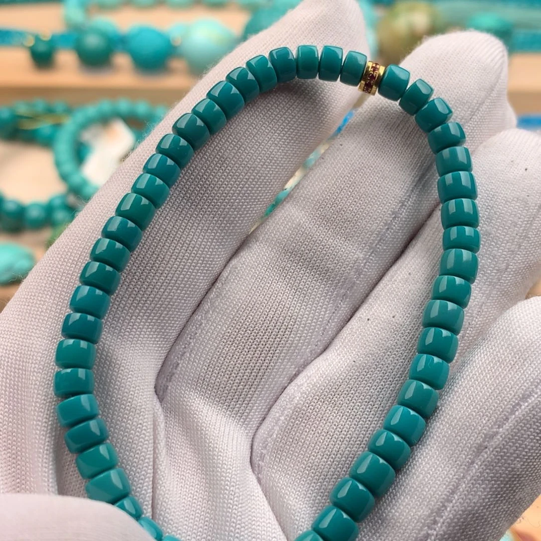 绿松石珠宝半成品未镶嵌