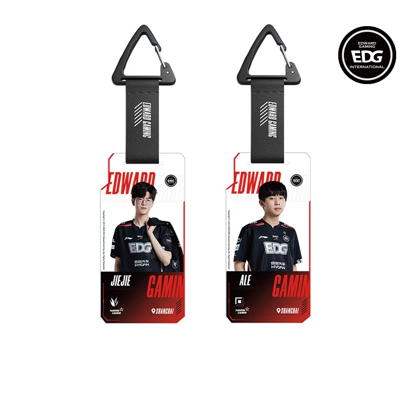 EDG2023挂件亚克力选手队服定妆 撕膜后不支持退换