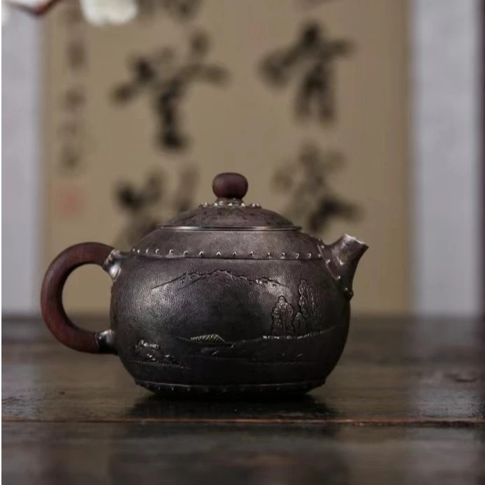 森田手作【洪金鸿】制手工复古西施泡茶壶纯手工仿古壶