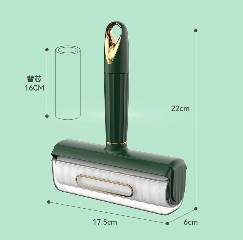 滚轮粘毛器便携式家用衣物除毛去球器可撕式加宽宠物粘毛器