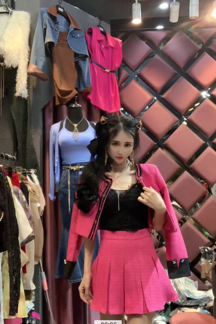甜美两件套加厚套装