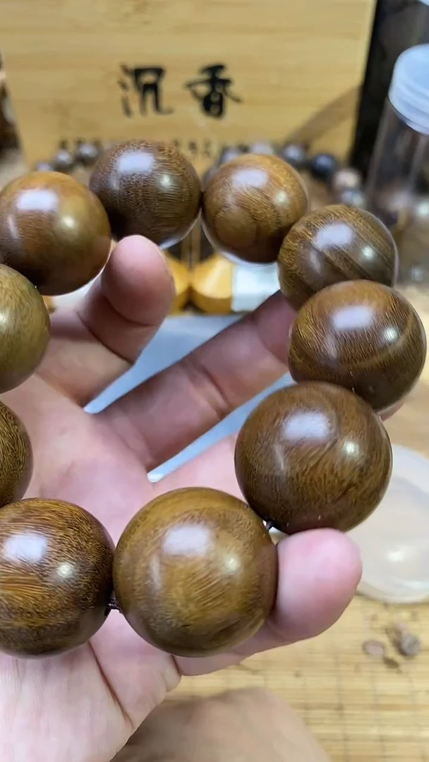 【闪购商品】维腊木(绿檀)手串/手链绿檀手串2.5