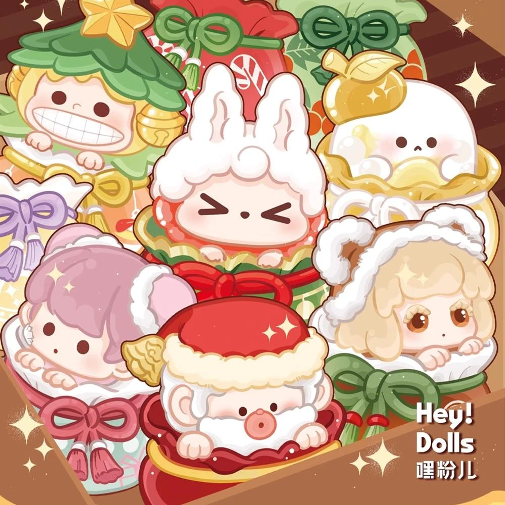 Suplay嘿粉儿心愿结盲盒潮玩手办可爱公仔女生日圣诞礼物摆件