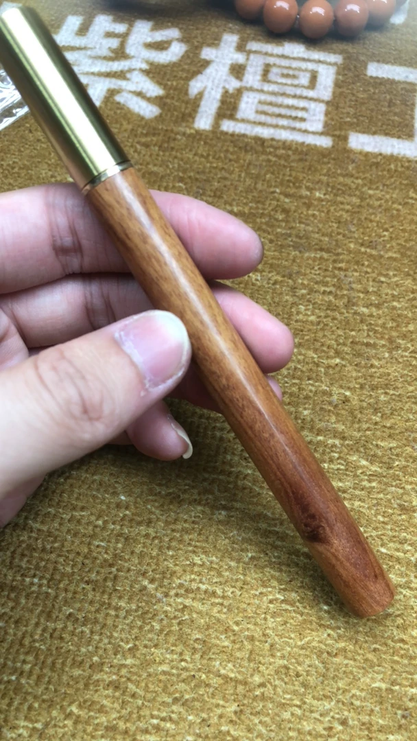 精品红花梨签字笔