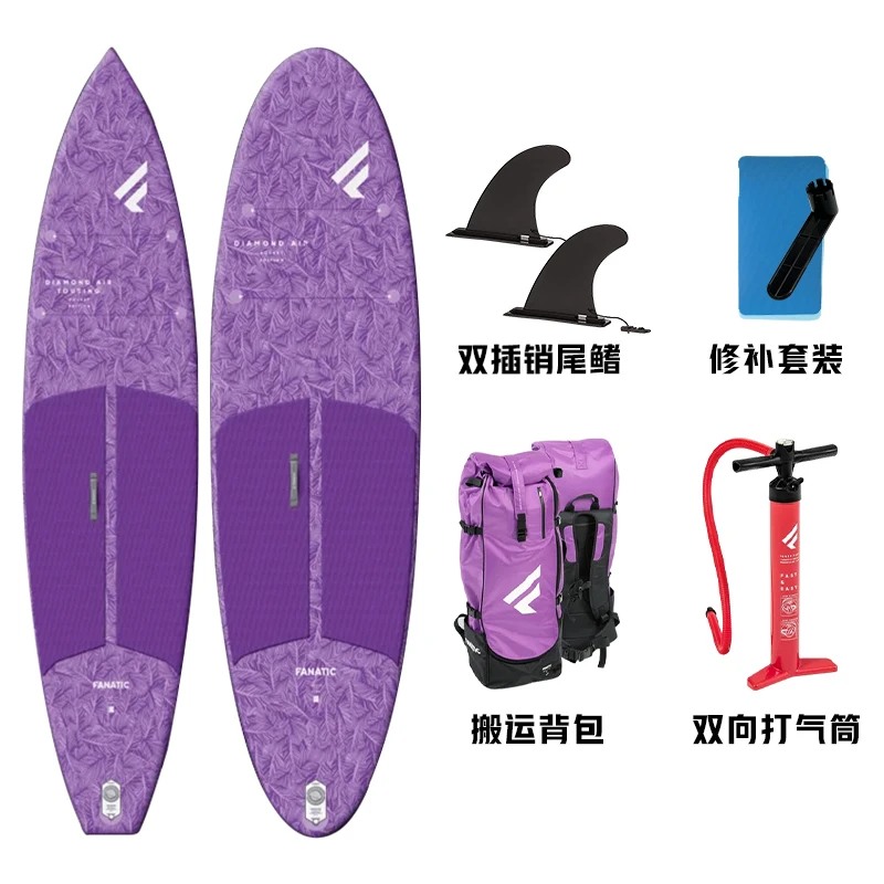 欧美外贸桨板/站立式冲浪板SUP/充气式海上休闲冲浪划水漂流套装