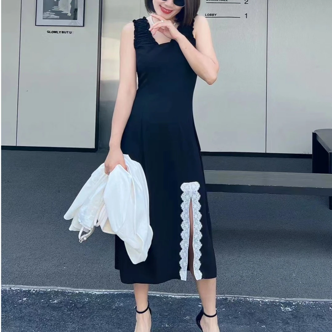 2024新款BERTILLA轻奢时尚休闲夏季百搭连衣裙