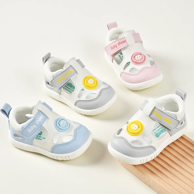 宝宝凉鞋女夏季学步鞋0一1-2岁婴儿防滑软底婴幼儿男宝宝鞋子