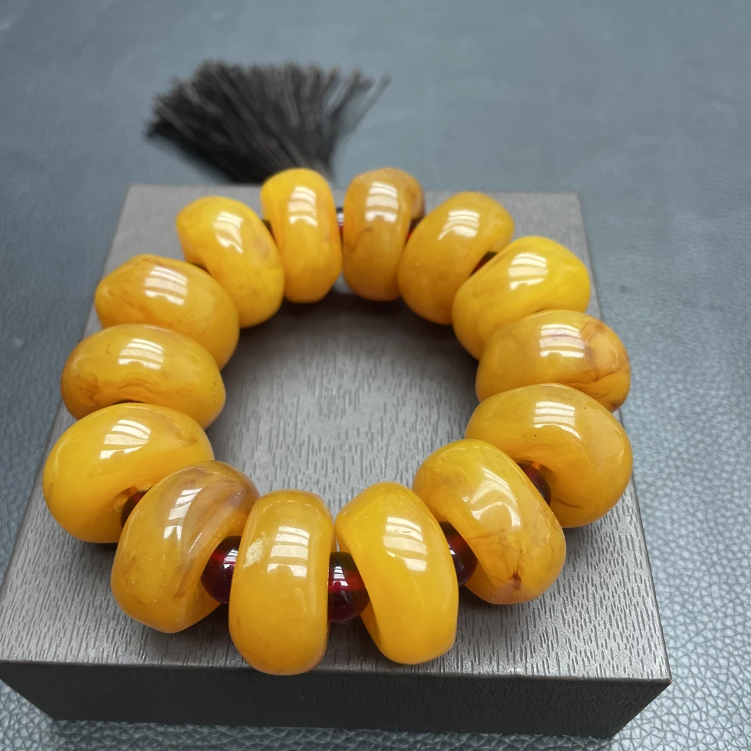 【镇店收藏 正品保障】701甄选精美黄盘珠手链