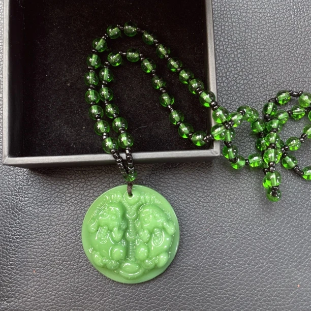 非金属吊坠 274吊坠 精美时尚款百搭绿色