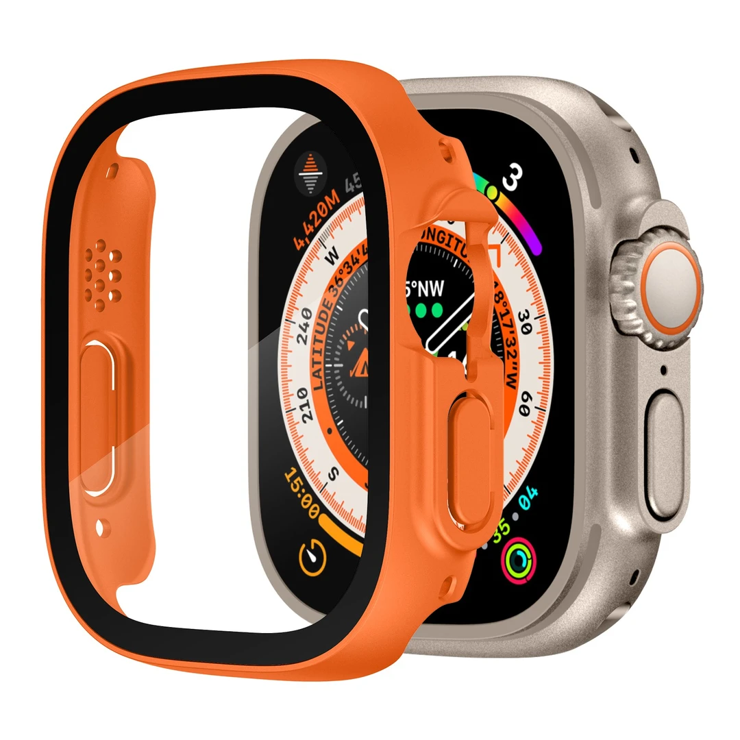 适用applewatchS10 Ultra2手表苹果iwatch49mm保护壳套膜一体壳框