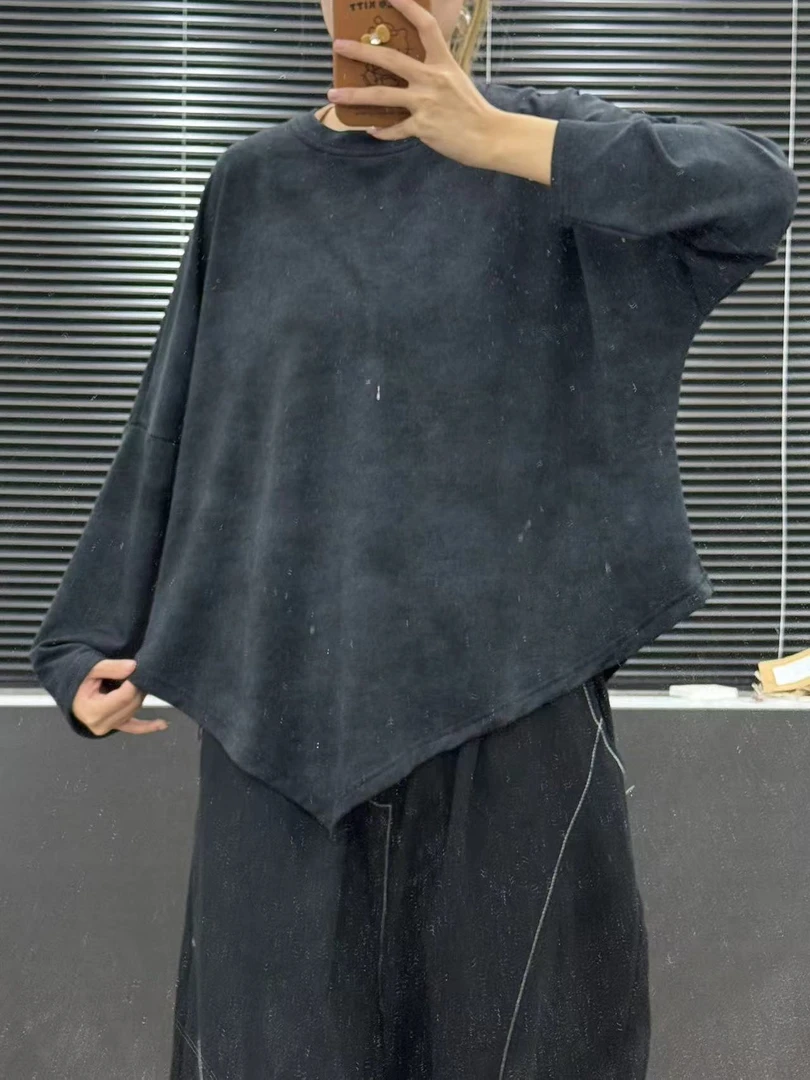 【云目悠悠】汉麻秋季新款时尚休闲宽松水墨画设计衬衫-2024989