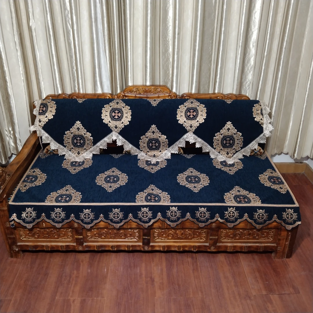 西藏包邮十字花藏式沙发垫藏床床边藏族垫子靠背巾藏式垫子藏族