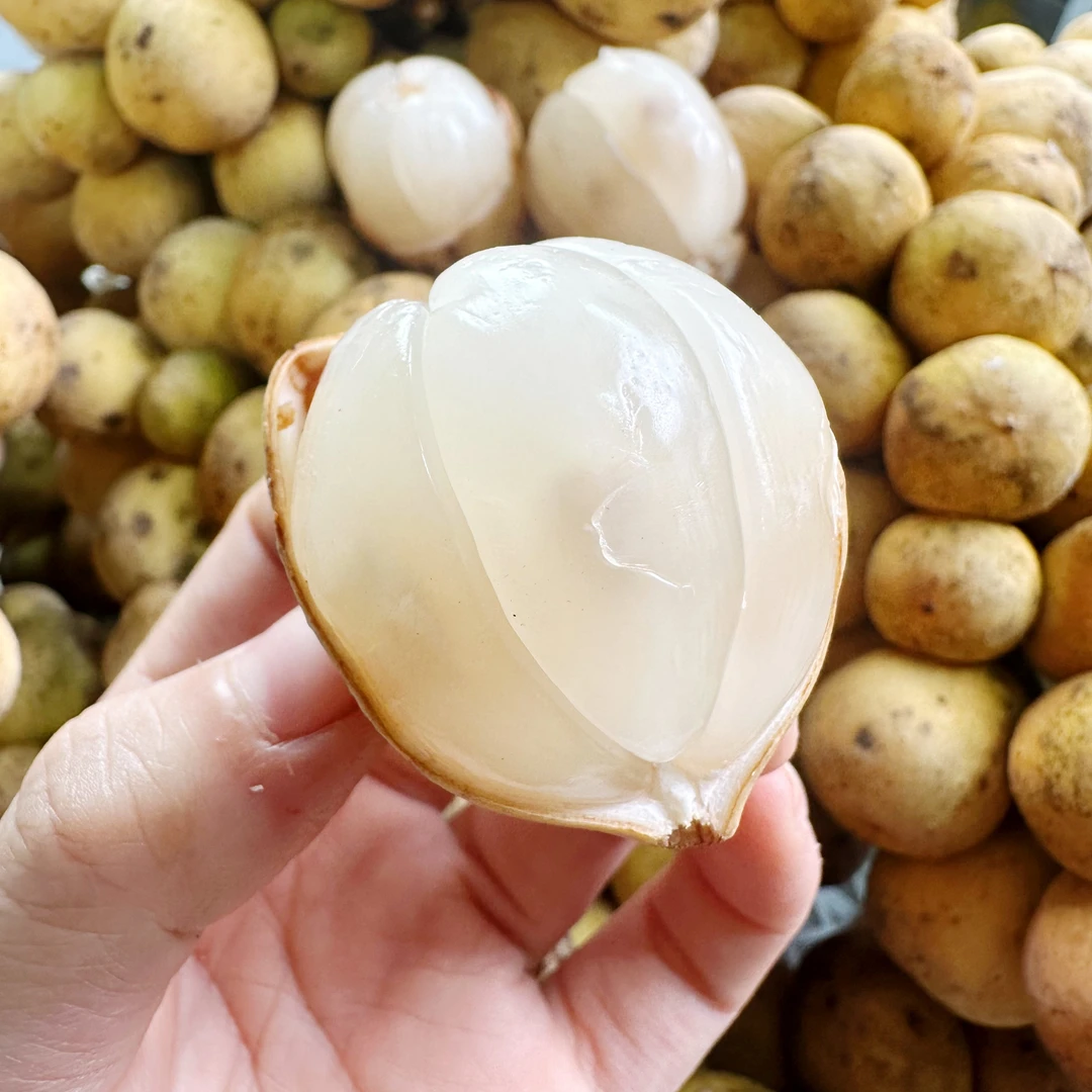 泰国空运龙宫果清甜可口 龙贡果泰国爱情果椰色果新鲜当季水果