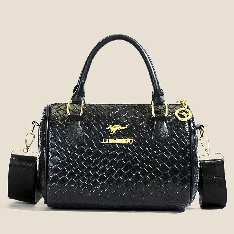 长22厚12高15经典女士单肩斜挎背包流行便携经典枕头包807黑色