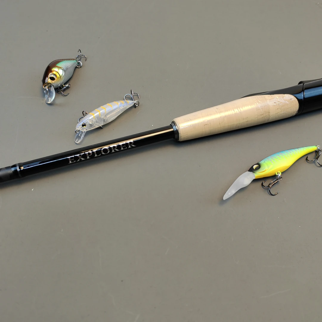 悦途EXPLORER探险家2.1米ML两节泛用碳素路亚富士O环鲈鱼翘嘴