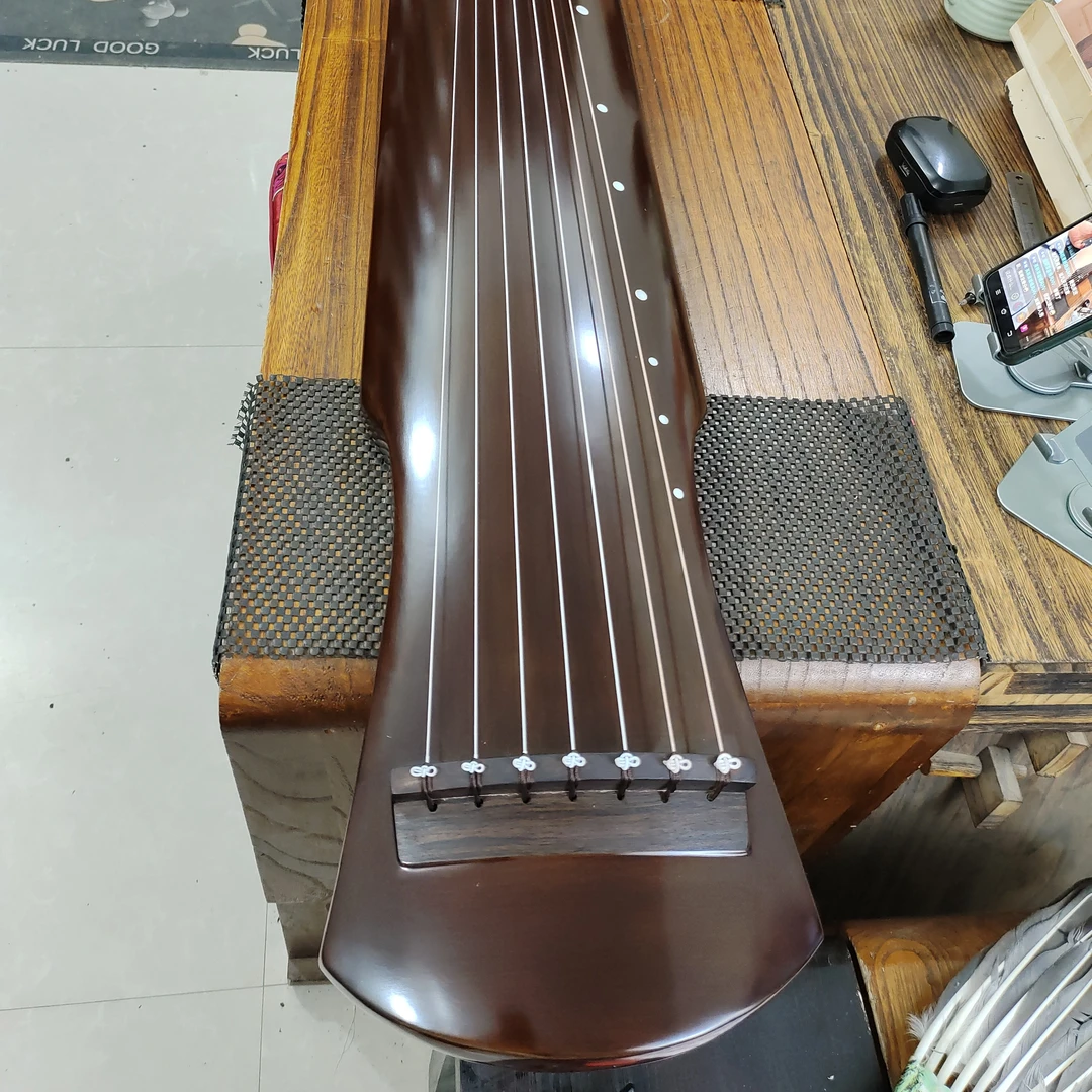 【宏音古琴】桐木初学入门级古琴，伏羲式古琴，买一送八，送教学视频