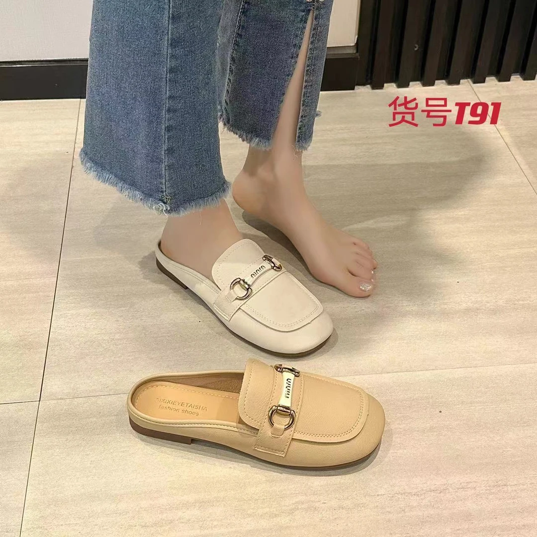 格姐家~春夏超软舒适上脚包头半托91