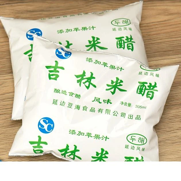 延吉豆海吉林米醋袋装一份*袋包邮酿造食醋.度酸东北特产0g笋