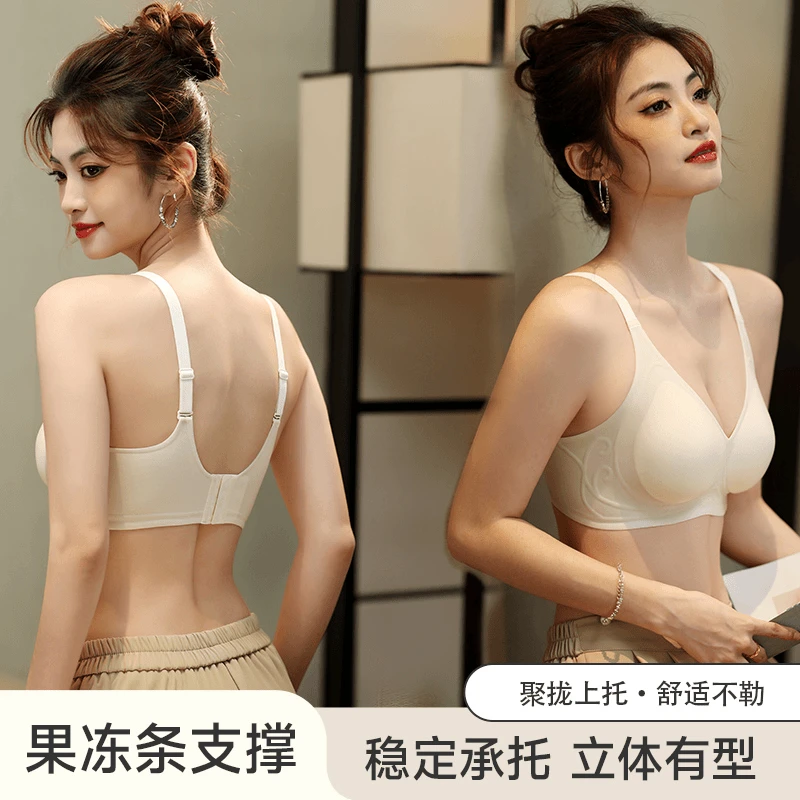 【夏日缤纷】2024爆款冰凉果冻内衣透气承托女运动无痕文胸舒适女士