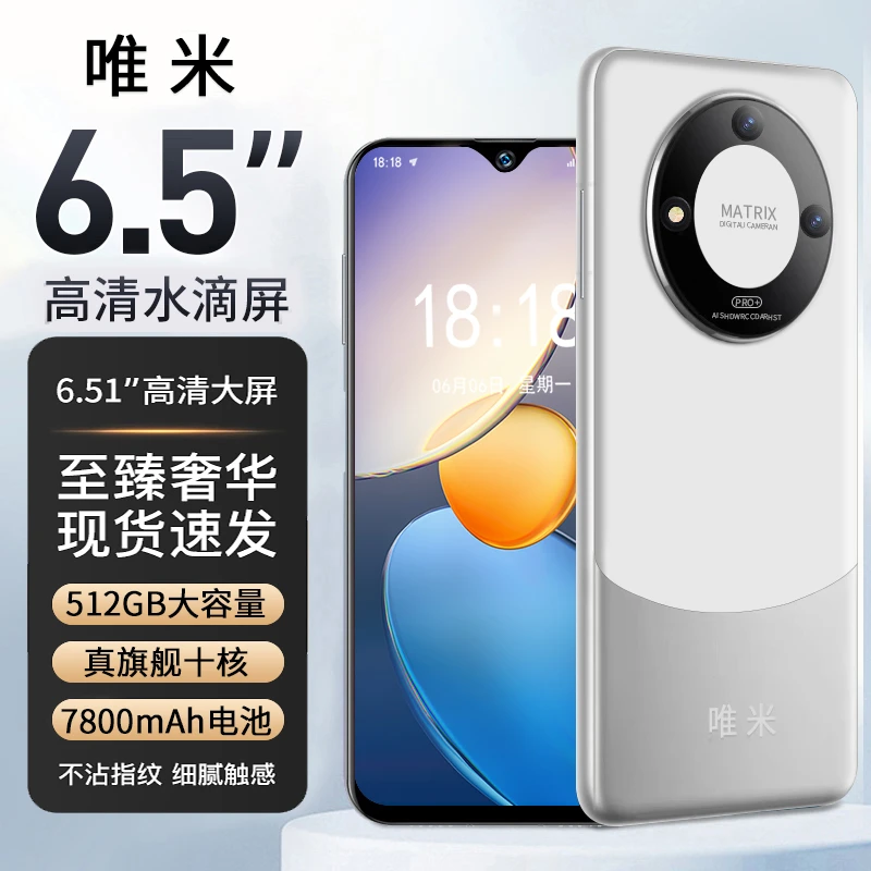 【官方正品】新款16+512G高端商务人脸双卡双待全网通智能手机