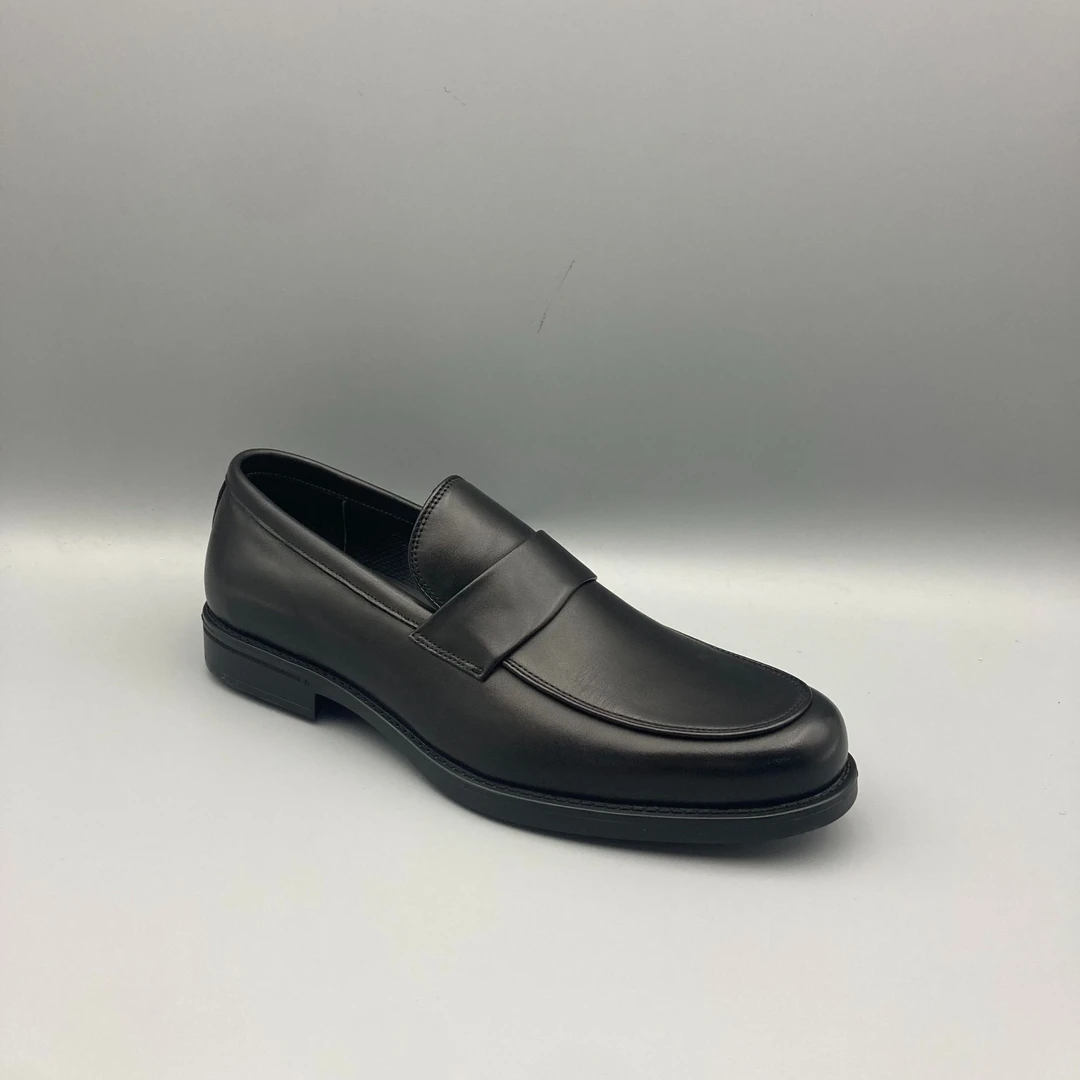 【华】真皮鞋男布花英伦风男士商务休闲鞋男皮鞋79617