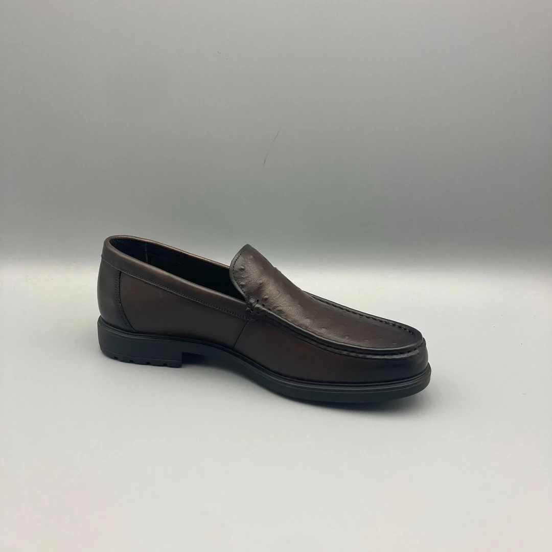 【华】真皮鞋男布花英伦风男士商务休闲鞋男皮鞋10213