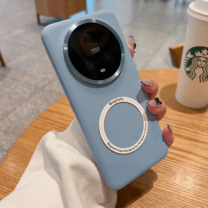 素皮手感适用小米13ultra手机壳13pro新款磁吸小米13简约超薄防摔