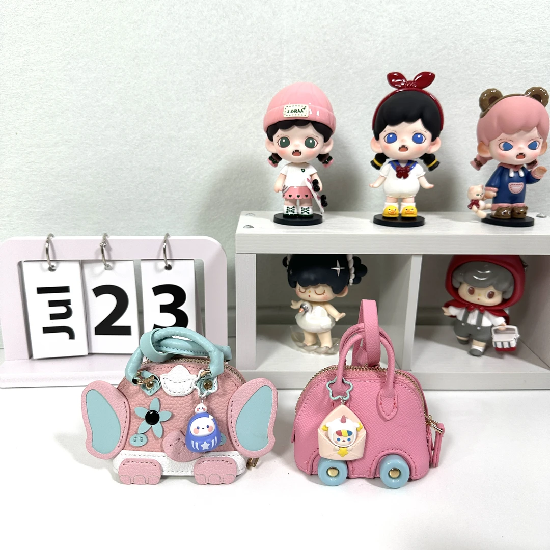 小捣蛋潮玩耳机零钱包耳机包DIY迷你可爱包正品萌粒女生挂件摆件