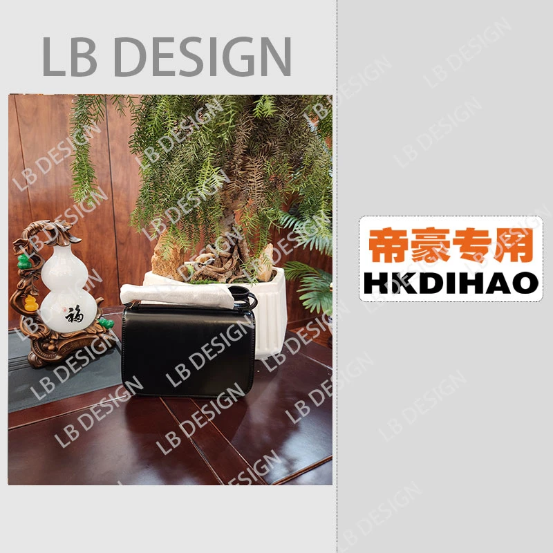 LBDESIGN手工打造真皮高端定制女士包【5055黑色】