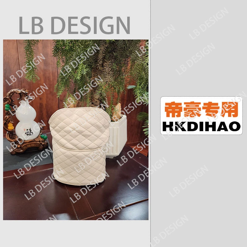 LBDESlGN【手工打造真皮高端定制女士包【5119白色】