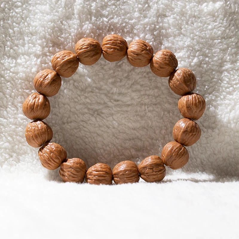 【慧珠造物】原色猴头核桃天使之翼文玩手串（以主播说的为准）