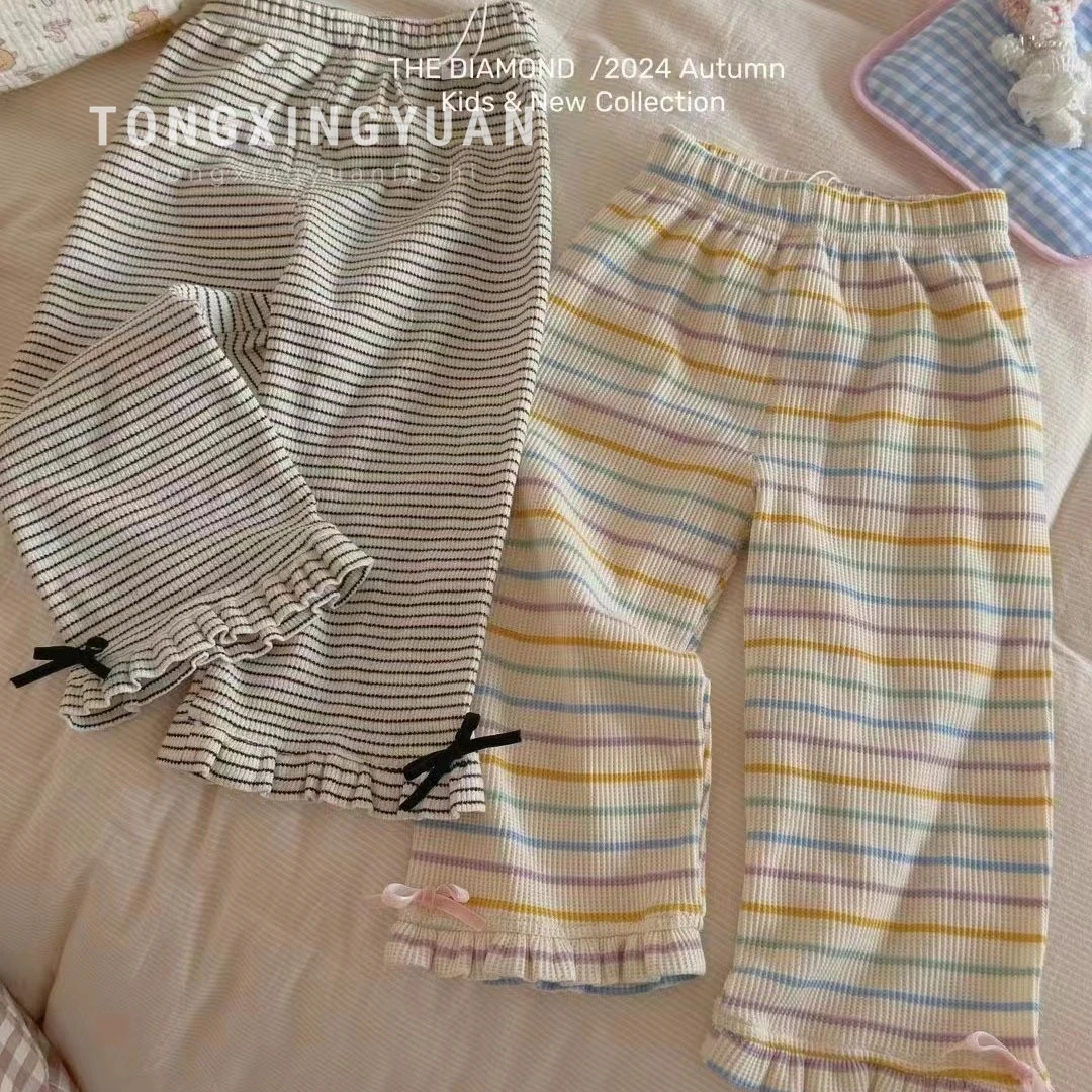 女童打底裤春秋新款薄款儿童外穿洋气裤子宝宝秋装弹力长裤