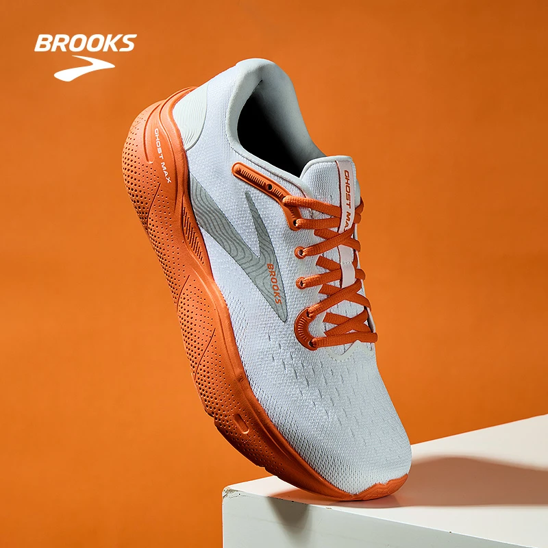 BROOKS布鲁克斯Ghost Max幽灵透气跑鞋男减震女鞋运动跑步鞋达播A