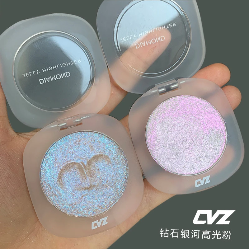 CVZ 钻石般闪耀高光修容一体盘珠光闪粉提亮土豆泥神仙高光生姜色