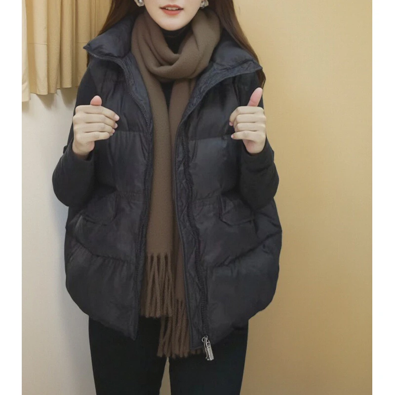 2025年秋冬季新款保暖马甲背心今年流行马夹女式外搭无袖洋气坎肩