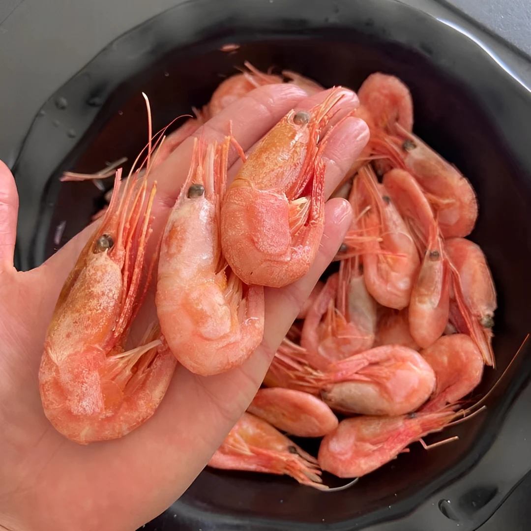 【顺丰包邮】北极甜虾 3包*500克新货食用